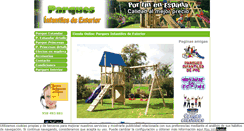 Desktop Screenshot of parquesinfantilesdeexterior.com